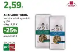 Basko Anacardi primia tostati e salati, sgusciati offerta
