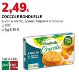 Basko Coccole bonduelle zucca e carote, spinaci fagiolini e broccoli offerta