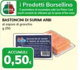 Basko Bastoncini di surimi arbi al sapore di granchio offerta