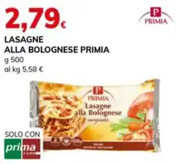 Basko Lasagne alla bolognese PRIMIA offerta