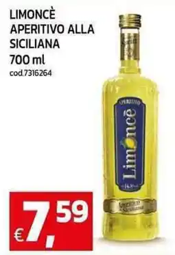 C+C maxigross Limonce aperitivo alla siciliana offerta