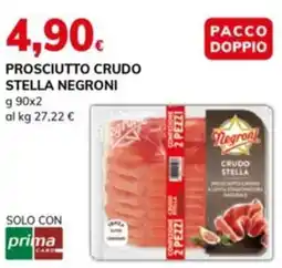 Basko Prosciutto crudo stella NEGRONI offerta