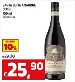C+C maxigross Santa sofia amarone docg offerta