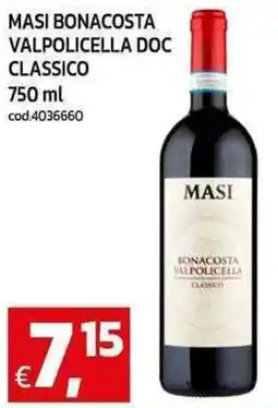 C+C maxigross Masi bonacosta valpolicella doc classico offerta