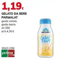 Basko Gelato da bere parmalat gusto crema, gusto bacio offerta