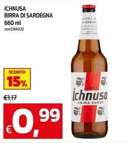 C+C maxigross Ichnusa birra di sardegna offerta