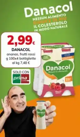 Basko DANACOL ananas, frutti rossi offerta