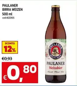 C+C maxigross Paulaner birra weizen offerta