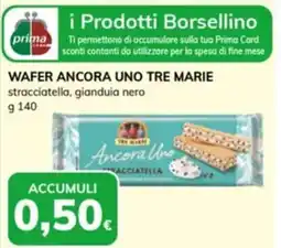 Basko Wafer ancora uno tre marie stracciatella, gianduia nero offerta