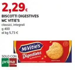 Basko Biscotti digestives mc vitie's classici, integrali offerta