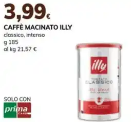 Basko Caffè macinato illy classico, intenso offerta