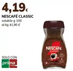 Basko Nescafé classic solubile offerta