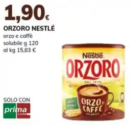 Basko Orzoro nestlé orzo e caffè solubile offerta