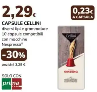 Basko Capsule CELLINI offerta