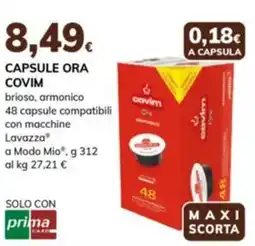 Basko Capsule ora covim brioso, armonico offerta