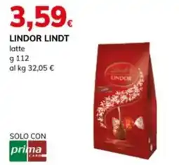 Basko Lindor lindt latte offerta