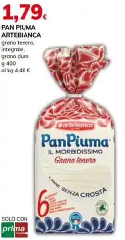 Basko Pan piuma artebianca grano tenero, integrale, grano duro offerta