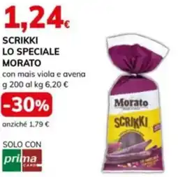 Basko Scrikki lo speciale morato con mais viola e avena offerta