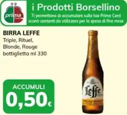 Basko BIRRA LEFFE Triple, Rituel, Blonde, Rouge offerta