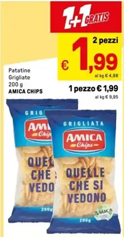 Iper La Grande Patatine Grigliate AMICA CHIPS offerta