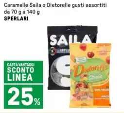 Iper La Grande Caramelle Saila o Dietorelle SPERLARI offerta