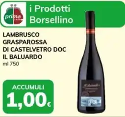 Basko Lambrusco grasparossa di castelvetro doc il baluardo offerta
