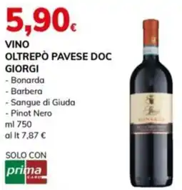 Basko Vino oltrepò pavese doc giorgi offerta