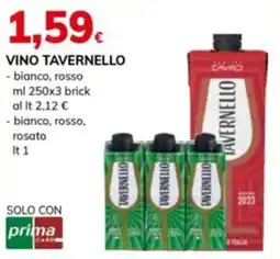 Basko Vino tavernello bianco, rosso offerta