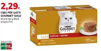 Basko Cibo per gatti gourmet gold offerta