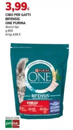 Basko Cibo per gatti bifensis ONE PURINA offerta