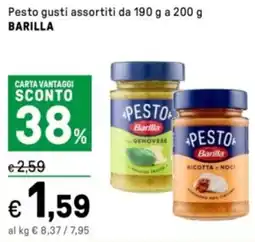 Iper La Grande Pesto BARILLA offerta