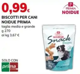 Basko Biscotti per cani noidue primia taglia media e grande offerta