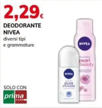 Basko Deodorante NIVEA offerta