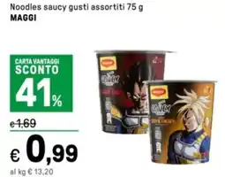 Iper La Grande Noodles saucy MAGGI offerta