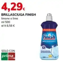 Basko Brillasciuga finish limone e lime offerta