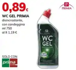 Basko WC GEL PRIMIA disincrostante, con candeggina offerta