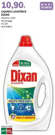 Basko Liquido lavatrice dixan classico, color offerta