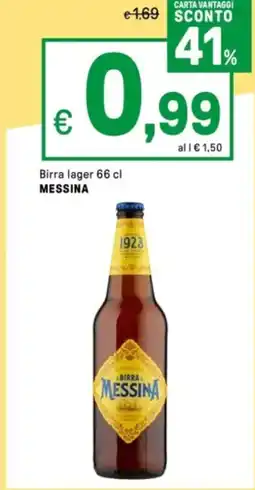 Iper La Grande Birra lager MESSINA offerta