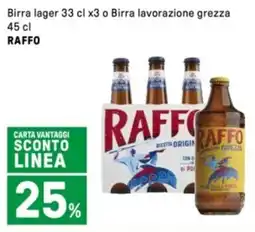 Iper La Grande Birra Birra lager o Birra lavorazione grezza o Birra lavorazione grezza offerta