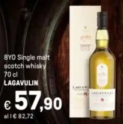 Iper La Grande 8YO Single malt scotch whisky LAGAVULIN offerta