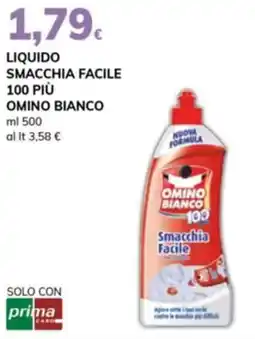 Basko Liquido smacchia facile 100 più OMINO BIANCO offerta