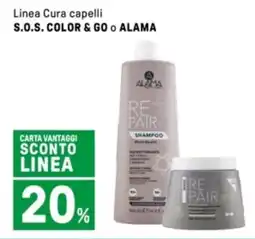Iper La Grande Linea Cura capelli S.O.S. COLOR & GO O ALAMA offerta