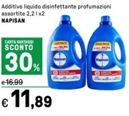 Iper La Grande Additivo liquido disinfettante profumazioni NAPISAN offerta