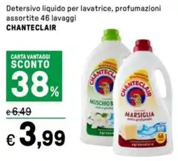 Iper La Grande Detersivo liquido per lavatrice, profumazioni CHANTECLAIR offerta