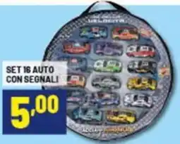 Risparmio Casa Set 16 auto con segnali offerta