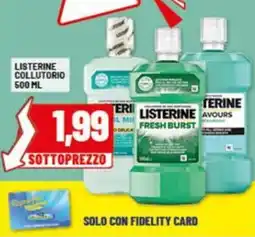 Risparmio Casa Listerine collutorio offerta