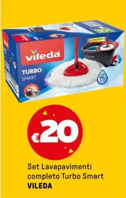 Iper La Grande Set Lavapavimenti completo Turbo Smart VILEDA offerta