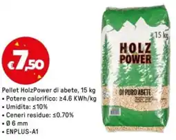Iper La Grande Pellet HolzPower di abete offerta