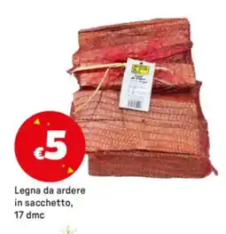 Iper La Grande Legna da ardere in sacchetto, 17 dmc offerta