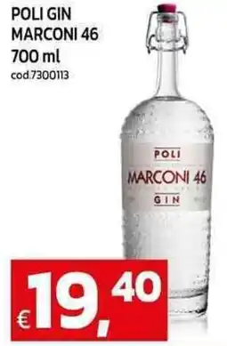 C+C maxigross Poli gin marconi 46 offerta